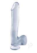 Basix Dong Suction Cup 10in - Clear