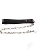 Rouge Dog Lead With Chain - Black