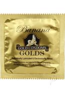 Banana Golds Latex Condoms 3 Each Per Pack