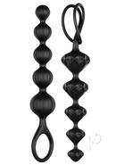 Satisfyer Love Beads Silicone Anal Beads Black (2 Each Per...