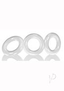 Oxballs Willy Rings Cock Rings (3 Pack) - White