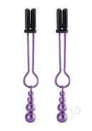 Ouch! Teasing Nipple Clamps - Purple