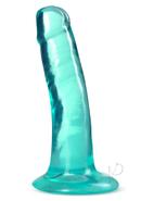 B Yours Plus Hard N` Happy Realistic Dildo 5.5in - Teal