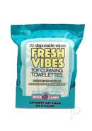Rock Candy Fresh Vibes Toy Cleaning Wipes Travel Pack (20...