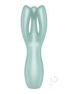 Satisfyer Threesome 3 Rechargeable Silicone Stimulator - Mint