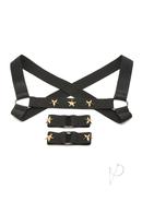 Master Series Rave Harness Elastic Chest Harness With Arm...